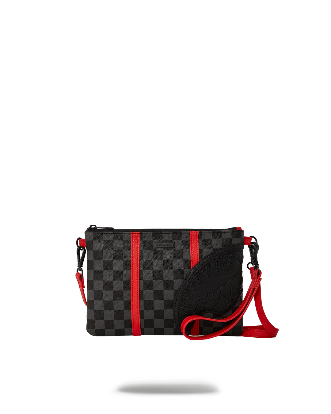 Sprayground -Monaco Shark Club Crossover Clutch w/ Shoulder Strap