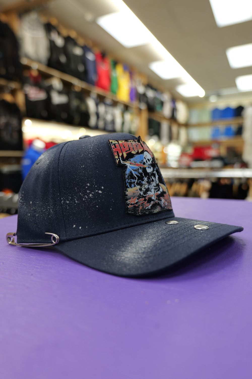 Apolinar World Tour Dad Hat - Navy