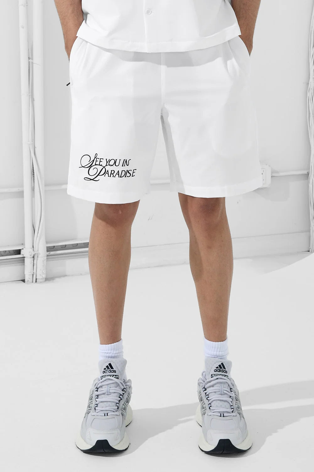 See You In Paradise Heavenly Shorts - White