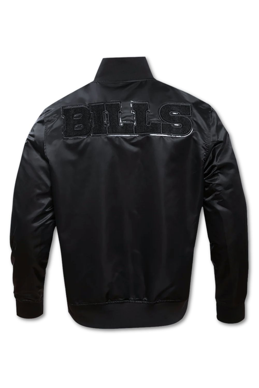 Pro Standard Buffalo Bills Triple Black Satin Jacket