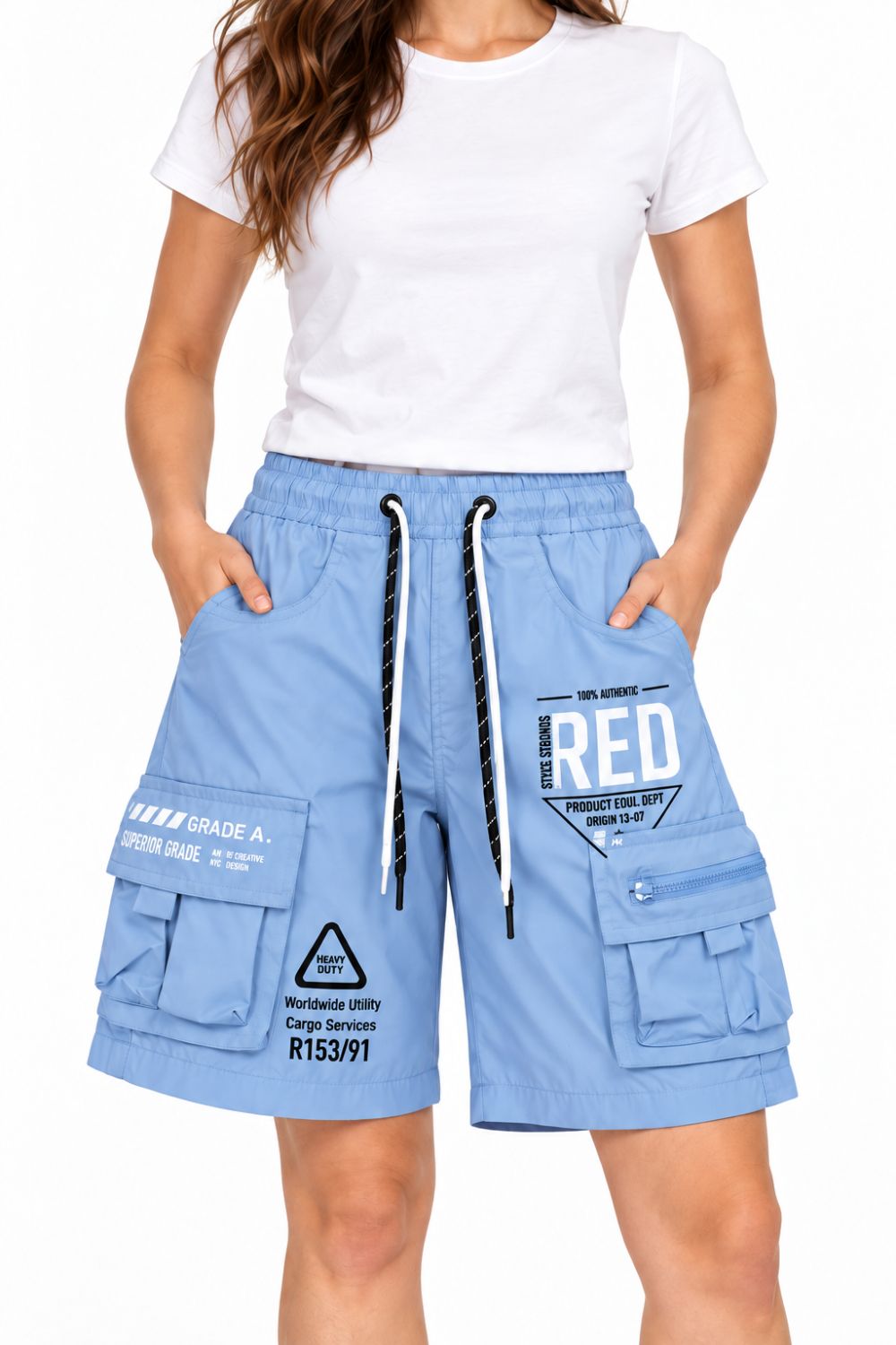Women's Smoke Rise Nylon Shorts - Collegiate Blue