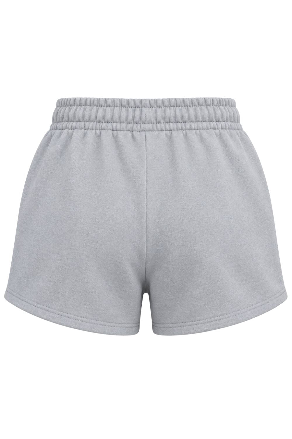 Womens Red Fox Rhinestone Shorts - Grey
