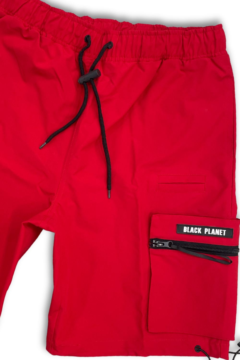 Black Planet Shorts - Red