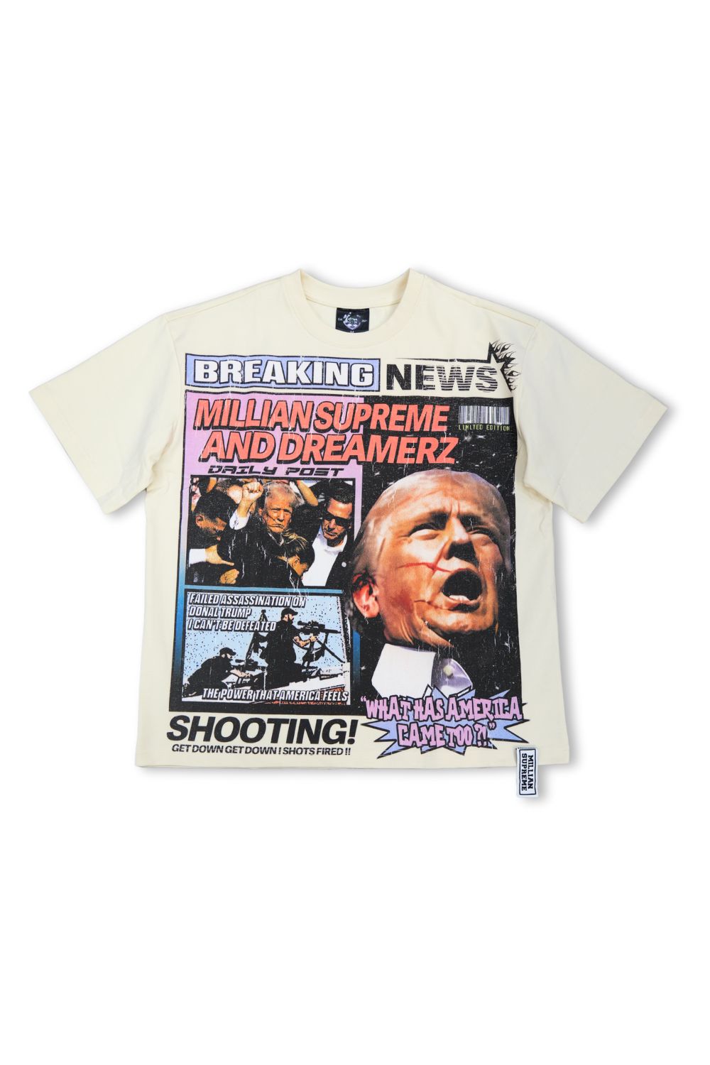 Millian Supreme Trump Shooting T - Shirt