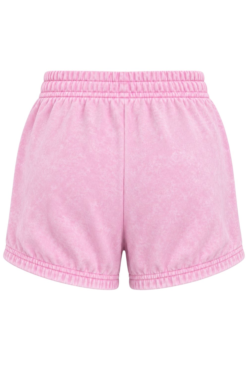 Womens Red Fox Rhinestone Shorts - Pink