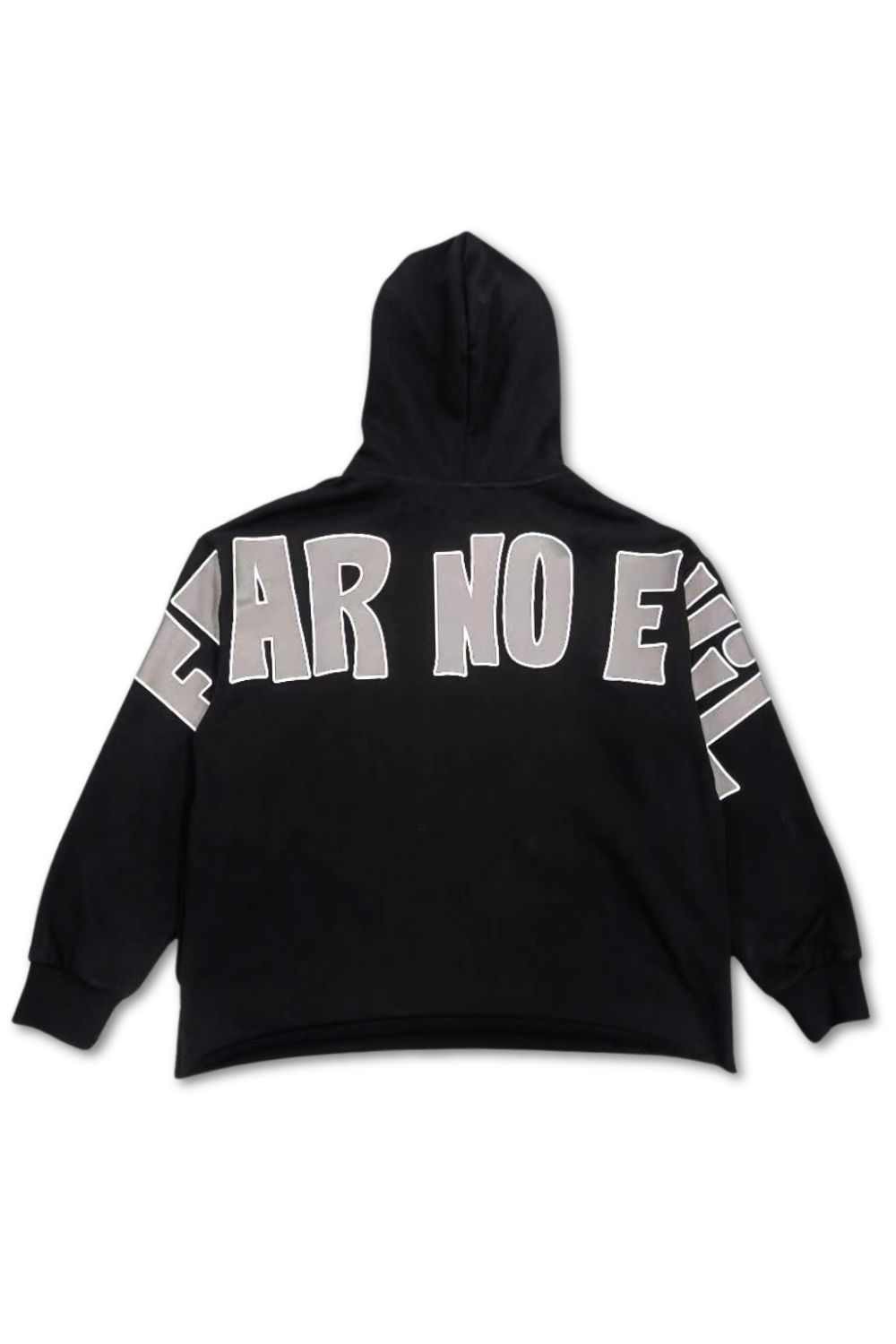 Syndicate Fear No Evil Cropped Hoodie -Black