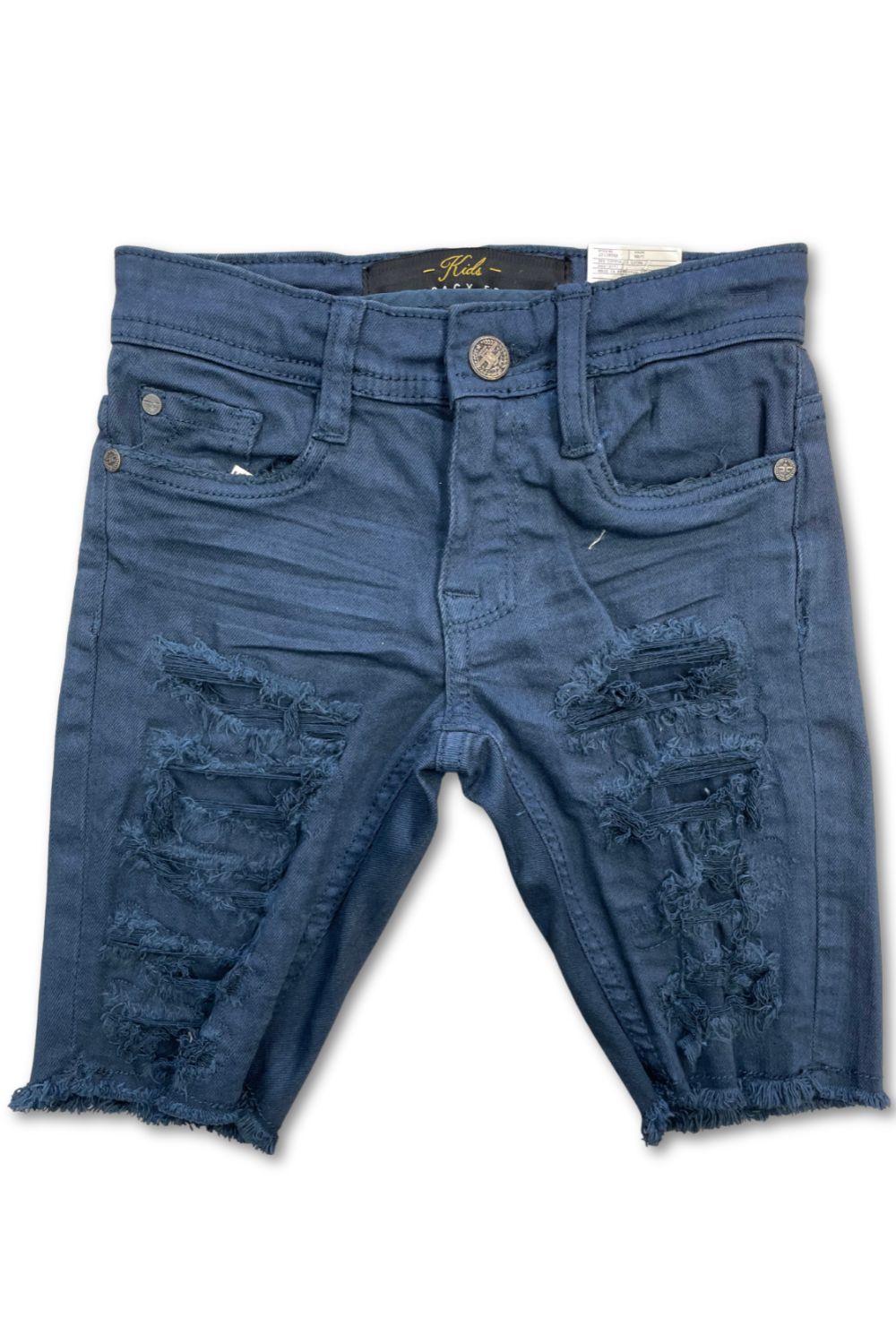 Kids Jordan Craig Jean Shorts - Navy