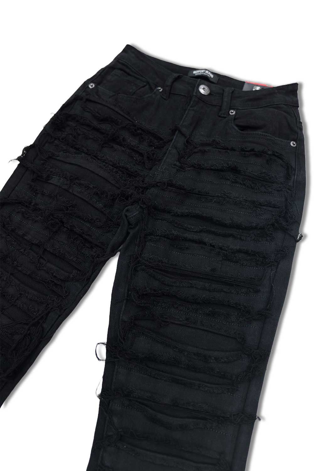 Women’s Red Fox Stacked Jeans - Black