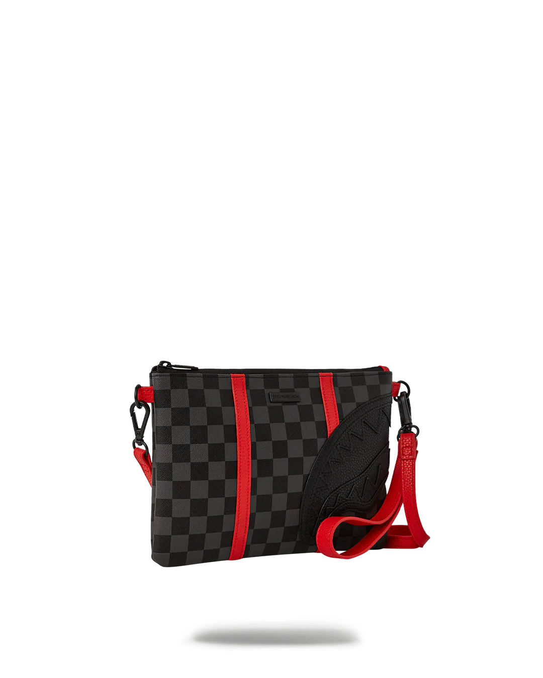 Sprayground -Monaco Shark Club Crossover Clutch w/ Shoulder Strap