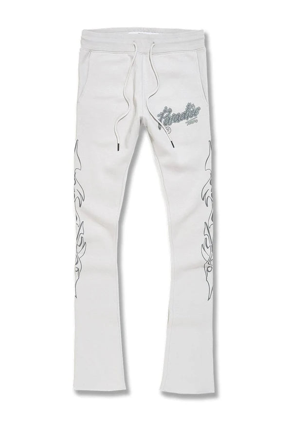 Kids Jordan Craig -Paradise Tour Stacked Sweatsuit - Cement