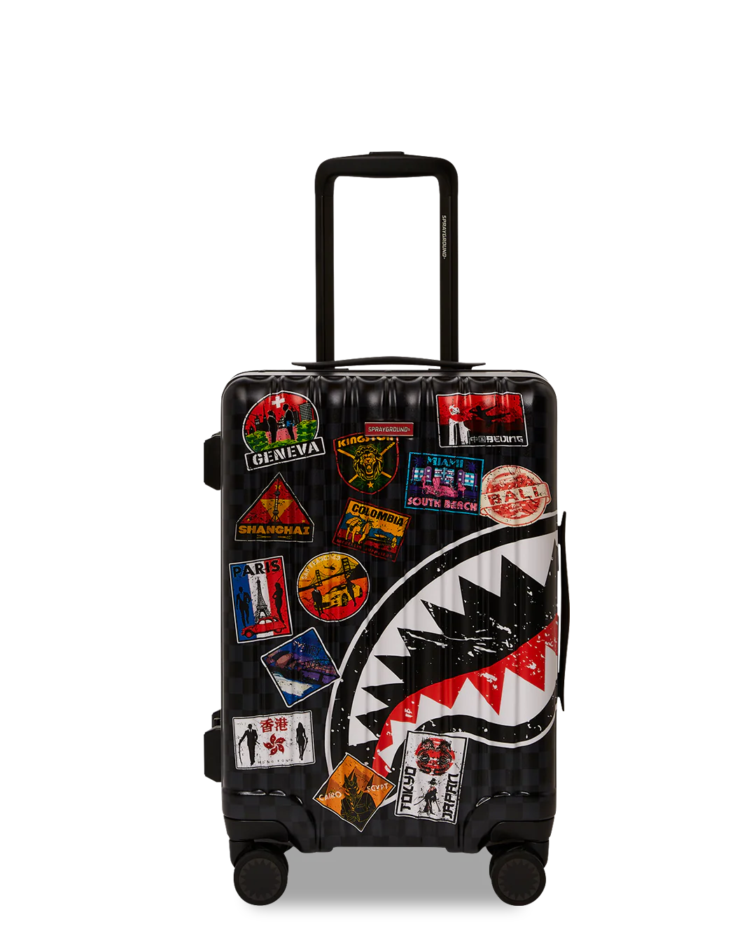 Sprayground- Global Mogul Unlimited Miles Sharknautics Hardshell Carry-On Luggage