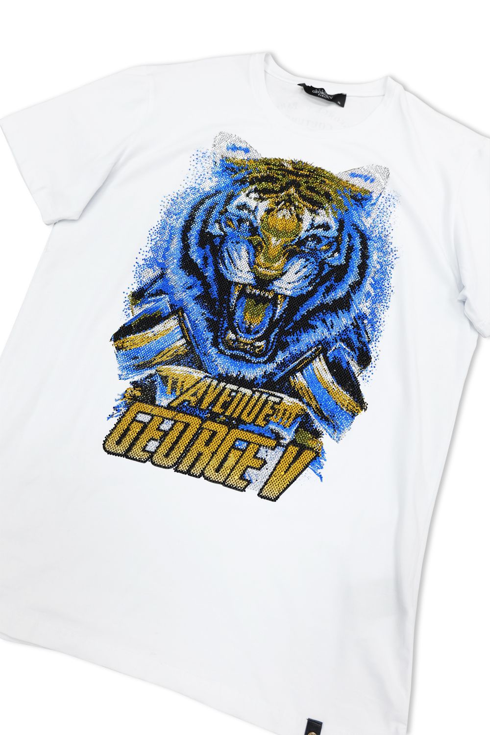 George V- Lion -T - Shirt -White