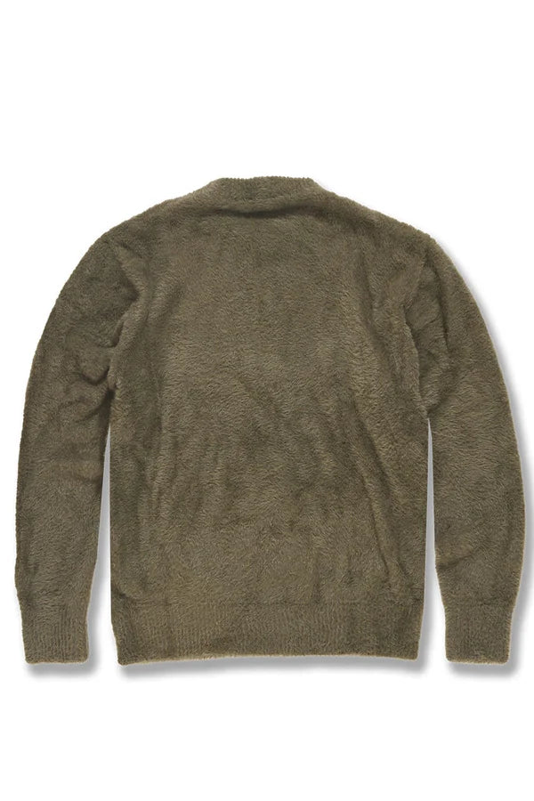 Jordan Craig- Lexington Crewneck Sweater -Olive