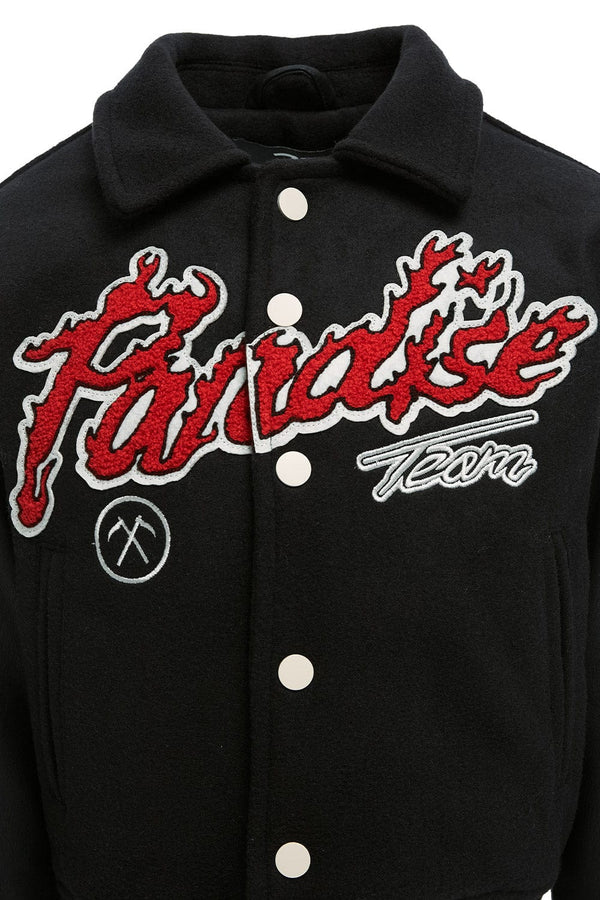 Jordan Craig - Kids Paradise Tour Varsity Jacket -Black