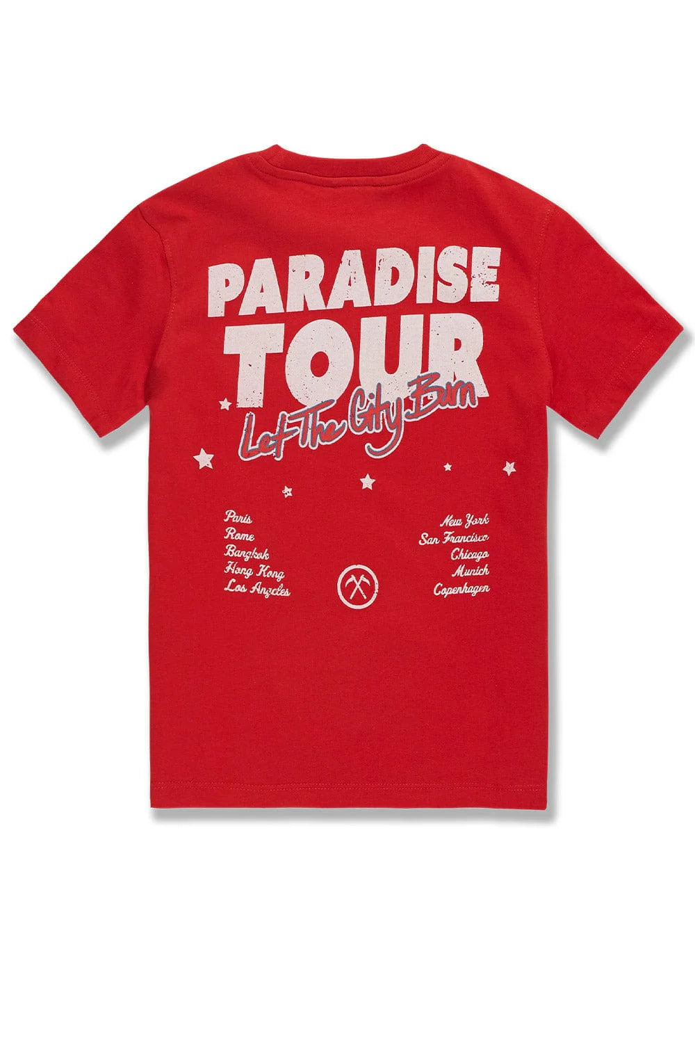 Jordan Craig -Kids Paradise Tour T-Shirt -Red
