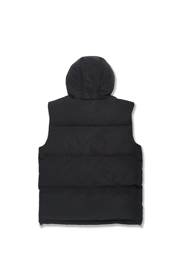 Jordan Craig-East New York Bubble Vest -Black