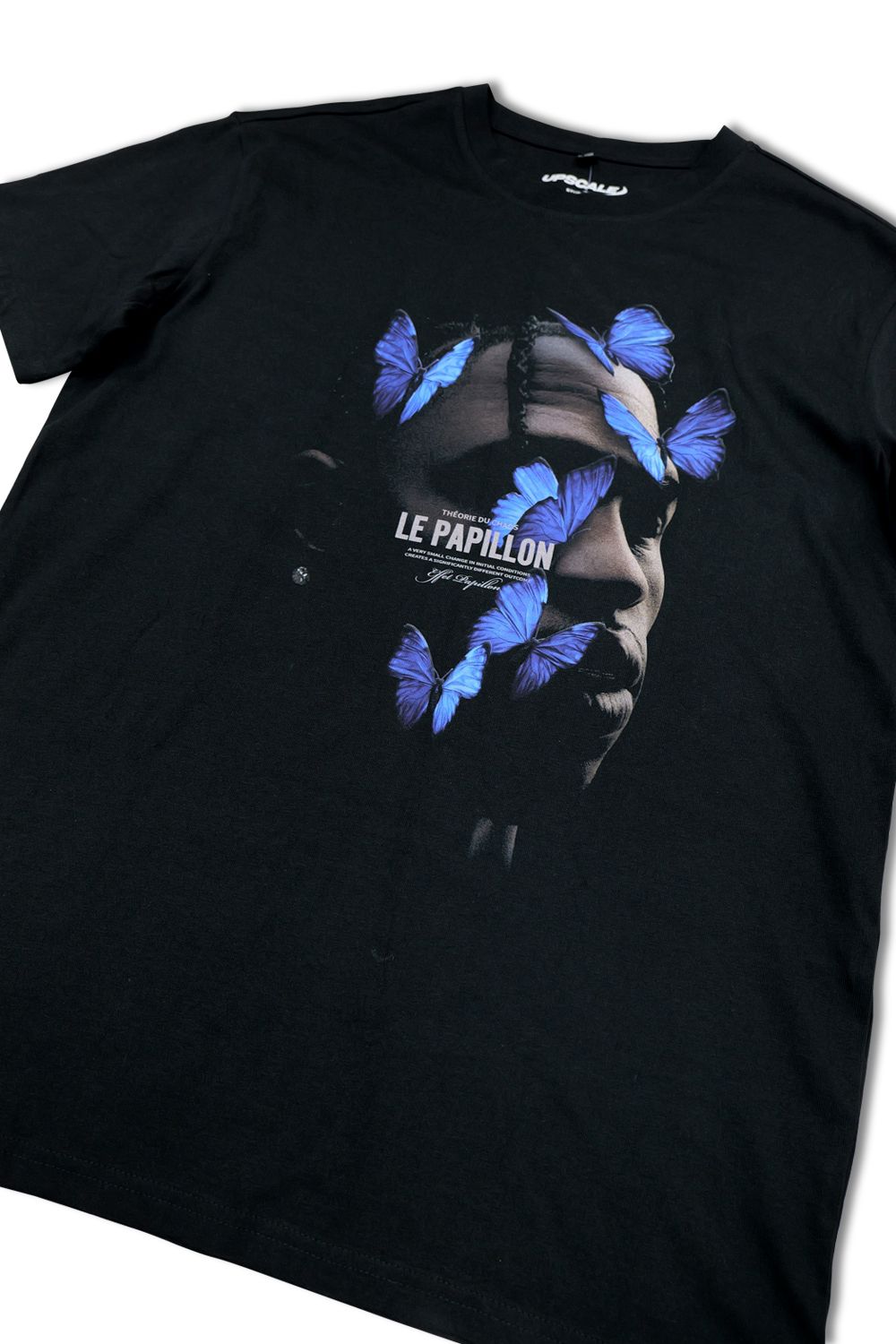 Upscale Studios -LE Papillon Graphic T - Shirt - Black