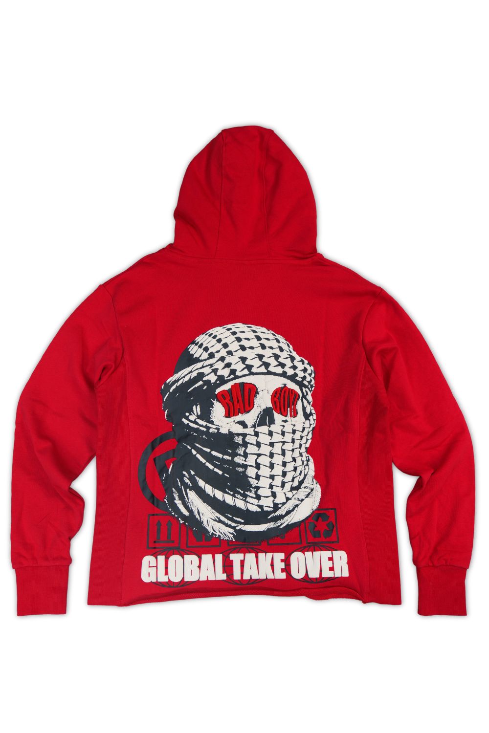 Rad Boyz -Global Takeover Cropped Hoodie