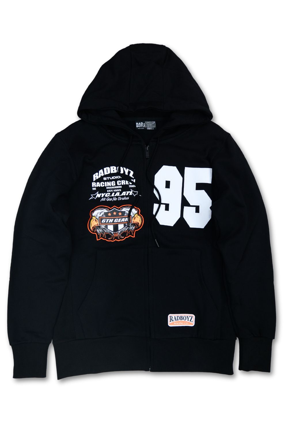 Rad Boyz -Racing Cropped Hoodie