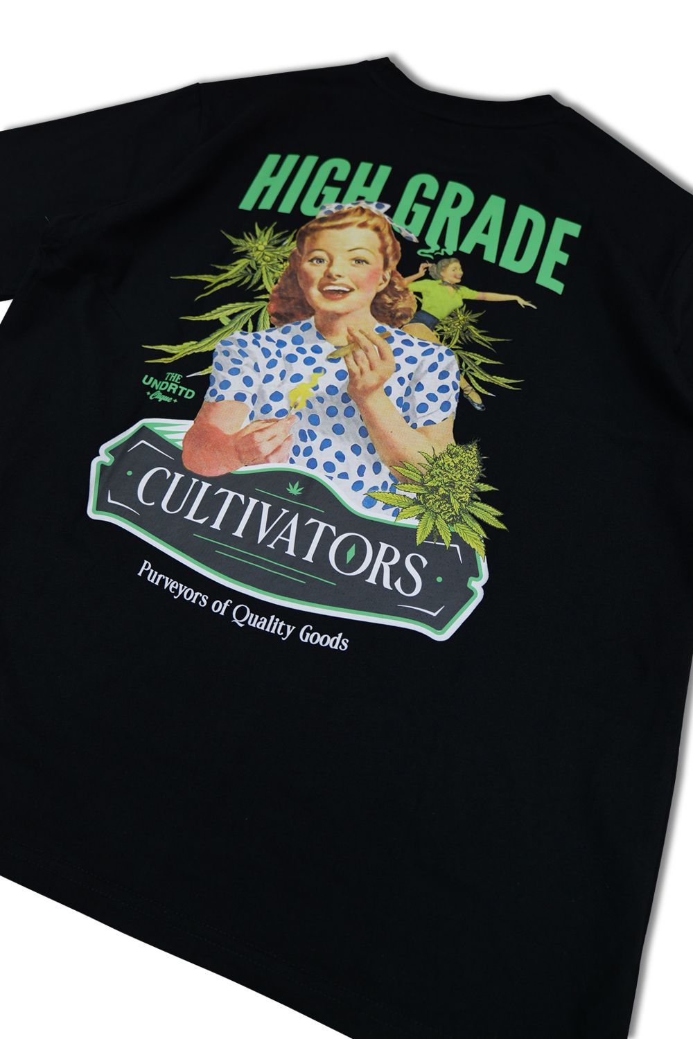 High Grade Cultivators Graphic T - Shirt- Black