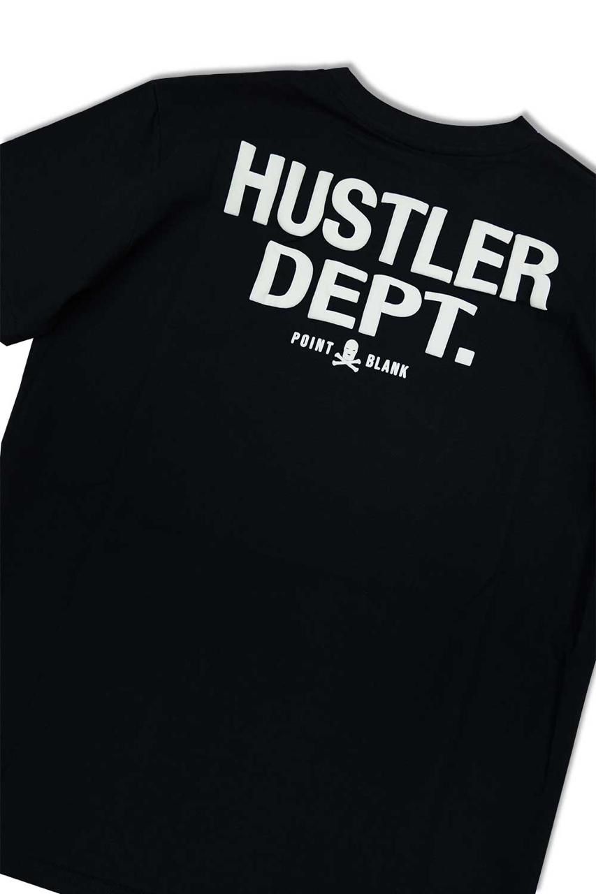 Hustler Dept Graphic T - Shirt - Black - Cream