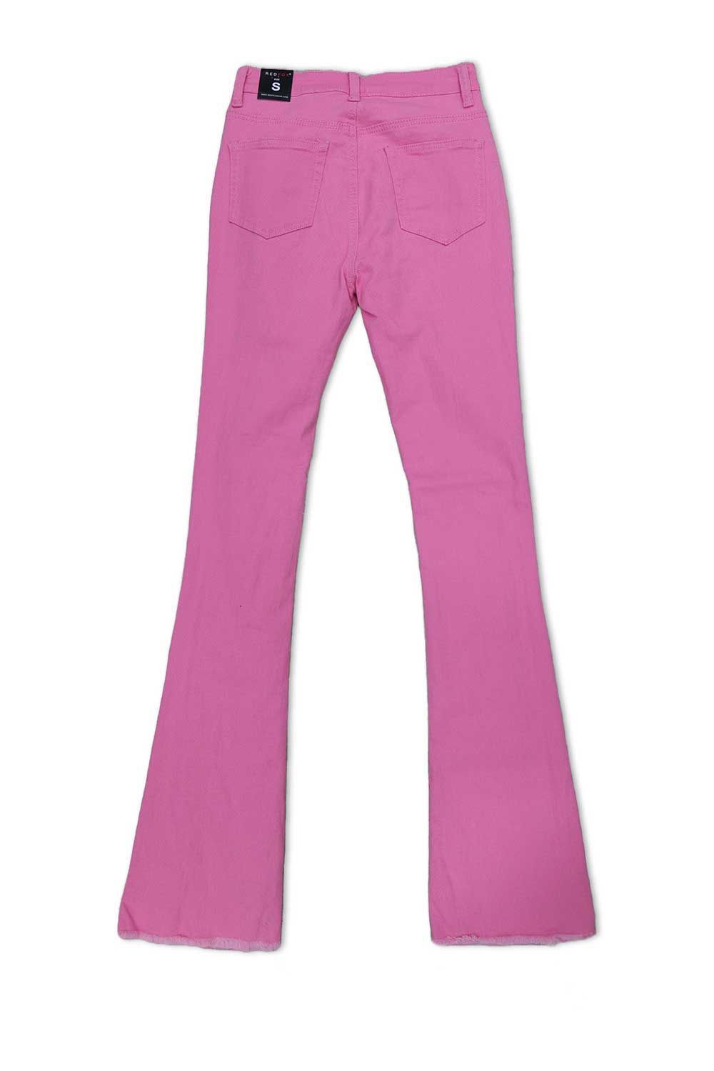 Women’s Red Fox Stacked Jeans - Pink