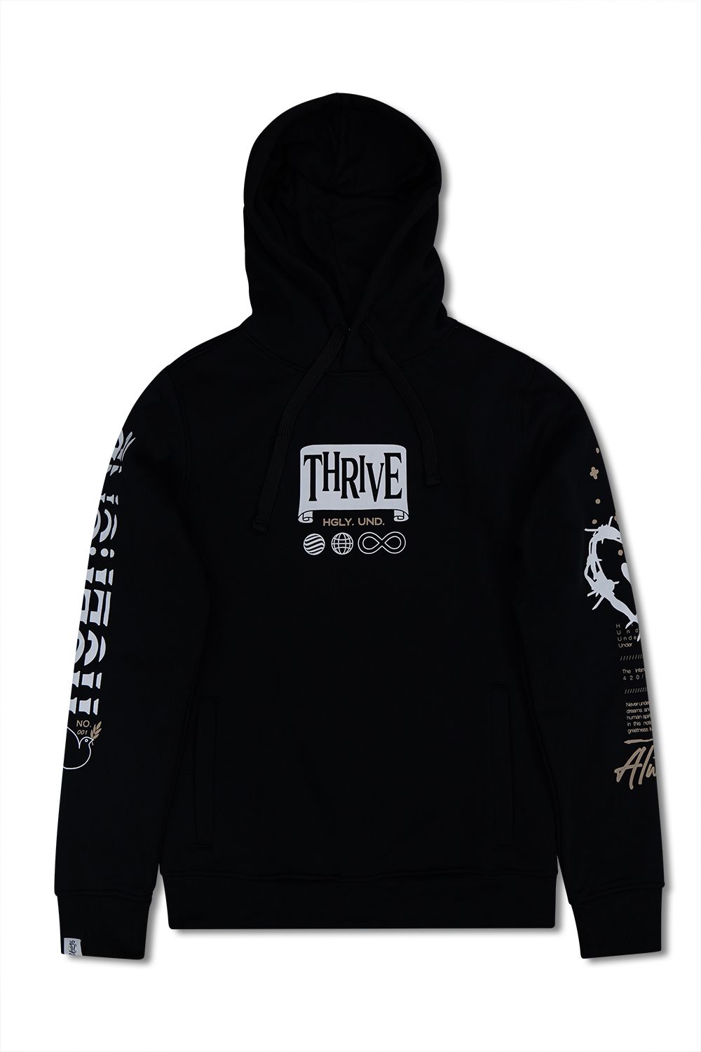 Undrtd -Thrive Stacked Sweatsuit - Black