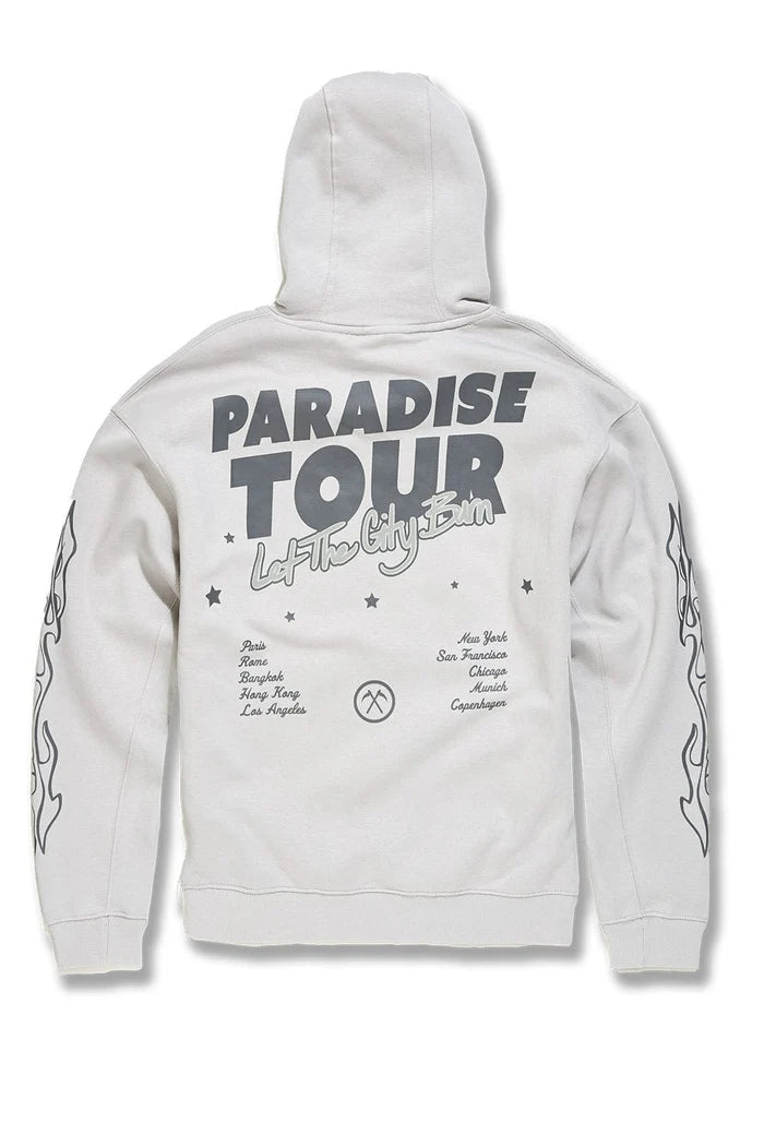 Jordan Craig -Paradise Tour Stacked Sweatsuit - Cement