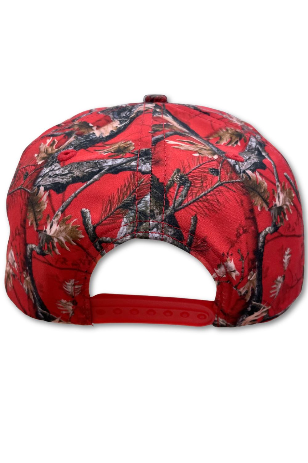 World Wyde Camo Trucker Hat - Red