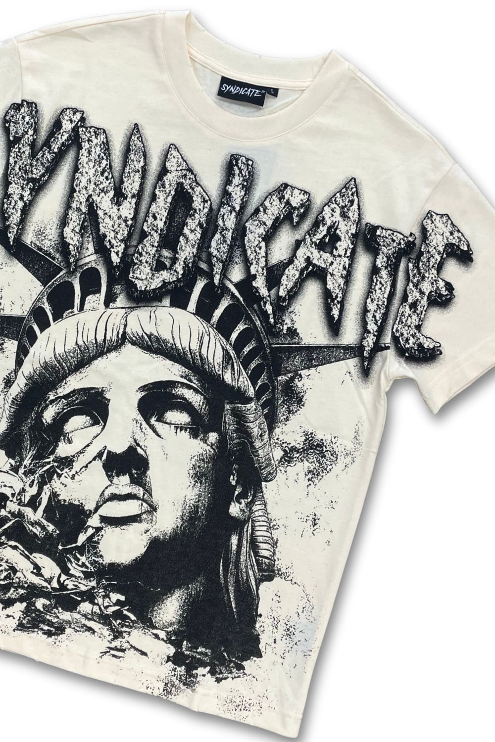 Syndicate  No Justice  T - Shirt - Bone
