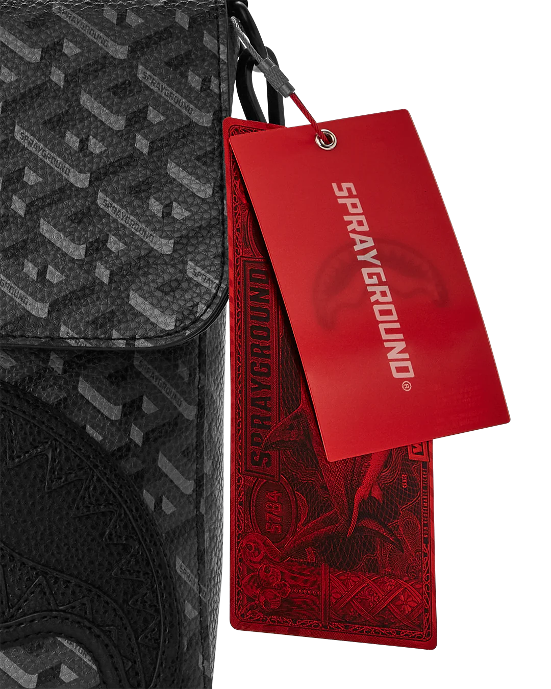 Sprayground -3DSG Thunderclap Messenger Sling