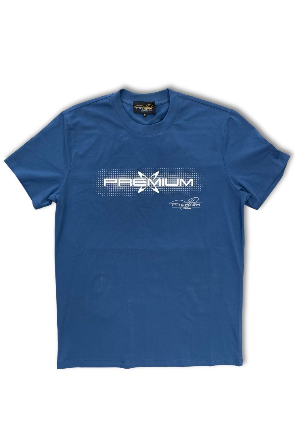 Premium Milano Elevated Lifestyle T - Shirt - French Blue
