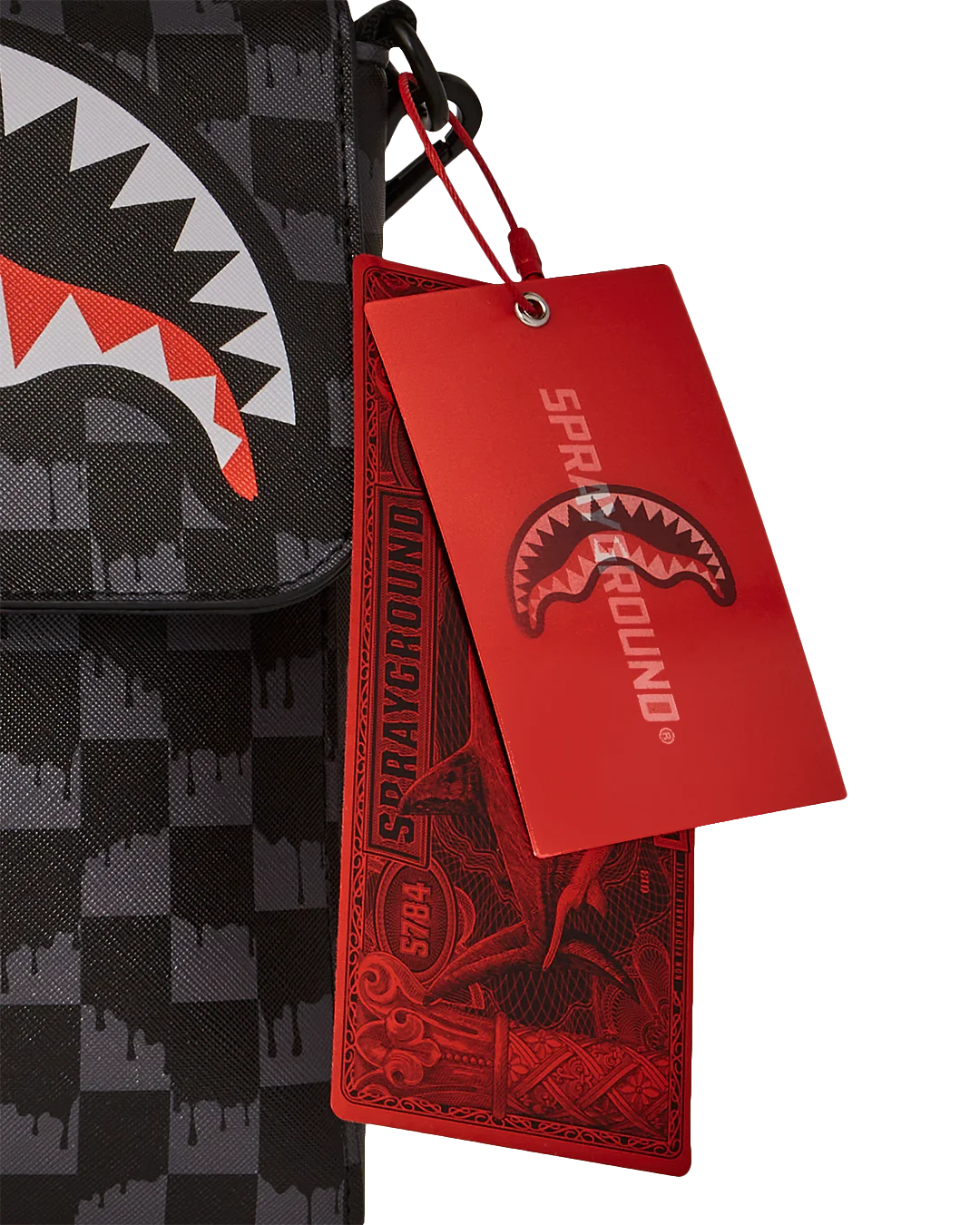 Sprayground -Atomic Vapor Shark Messenger Sling