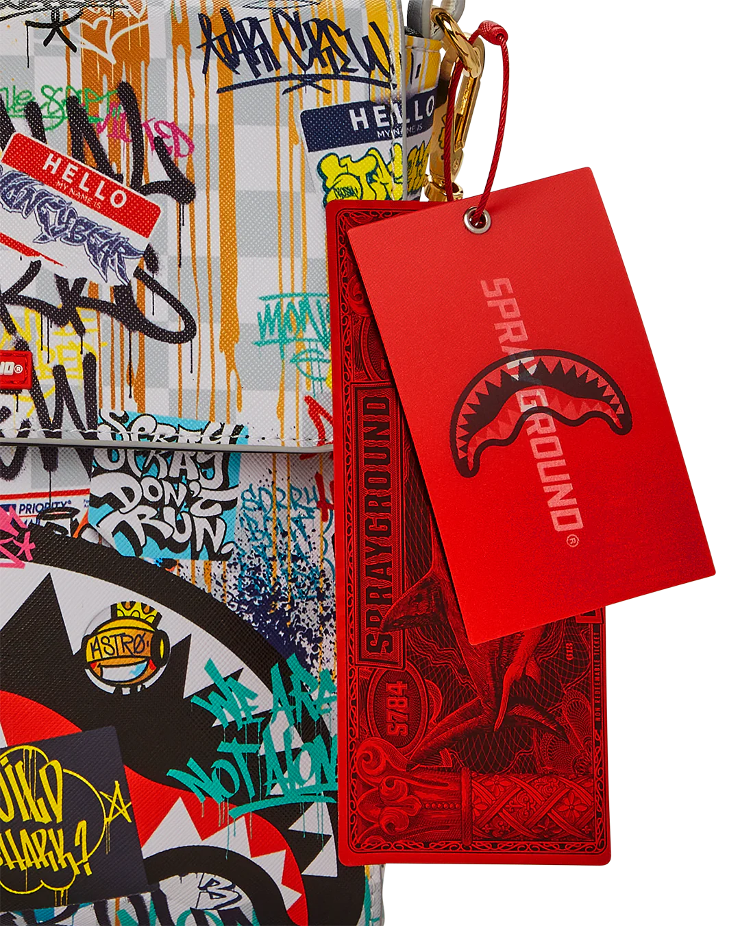 Sprayground -Create Another Day Messenger Sling