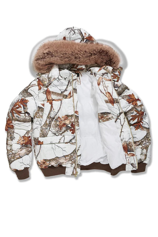 Jordan Craig -Cross Bay Bomber Jacket -Snow Camo