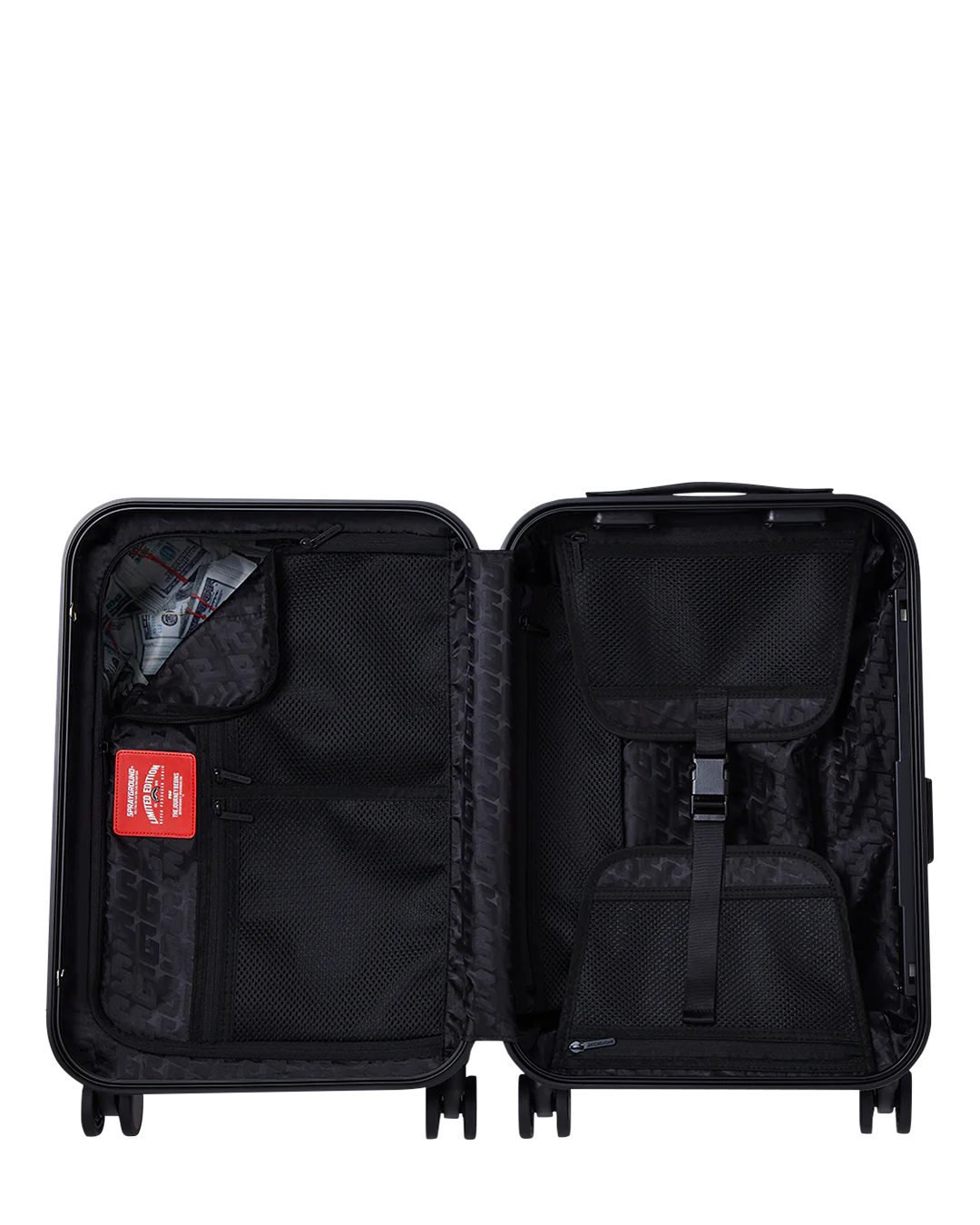 Sprayground- AFTERGLOW SKYGLOW SHARKNAUTICS HARDSHELL CARRY-ON LUGGAGE