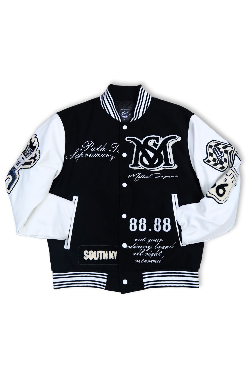 Millian Supreme South NY Varsity Jacket