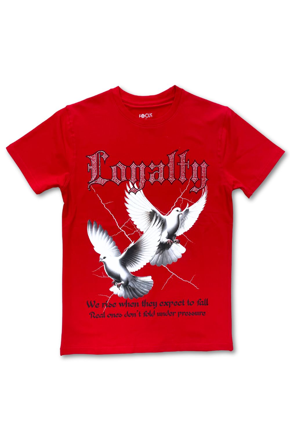 Focus Loyalty T-Shirt- Red