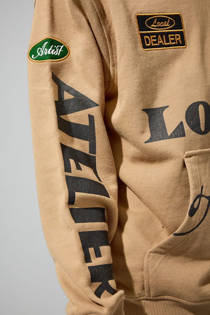 Jordan Craig - Atelier Pullover Hoodie - Khaki Stone