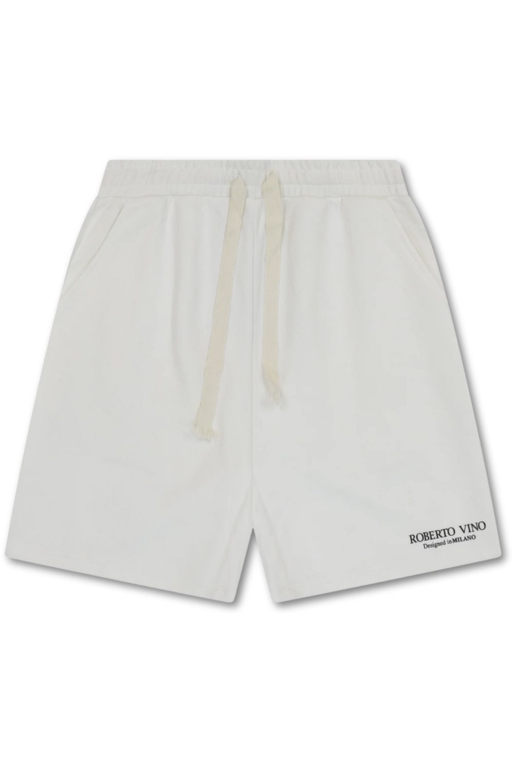 Roberto Vino Milano -Knitted Shorts - White