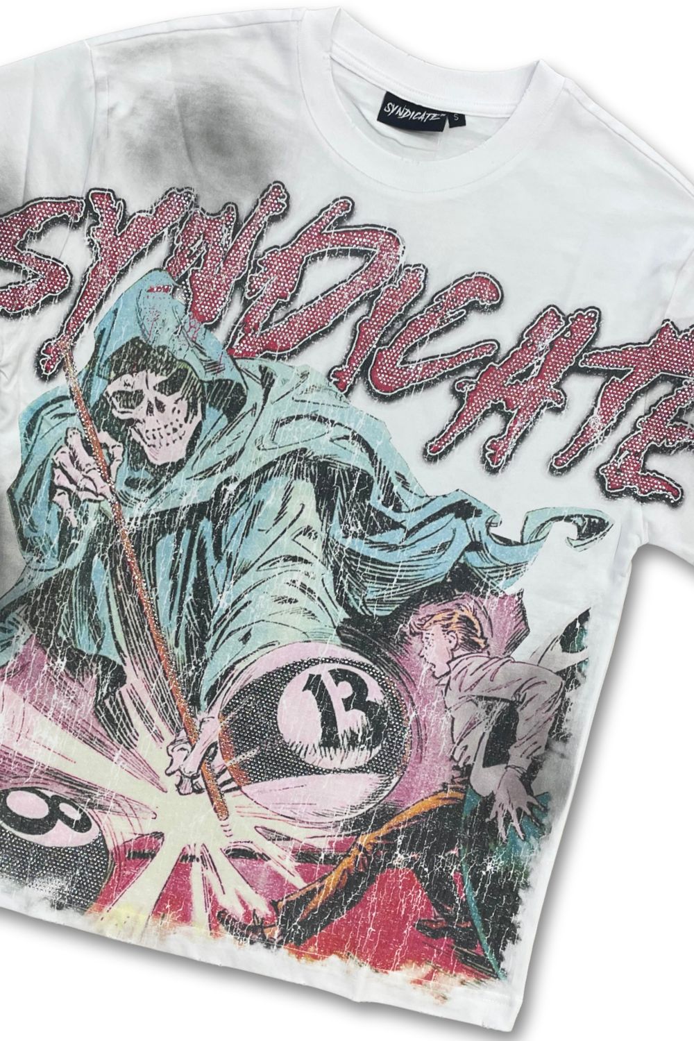 Syndicate 13 Overspray T - Shirt - White