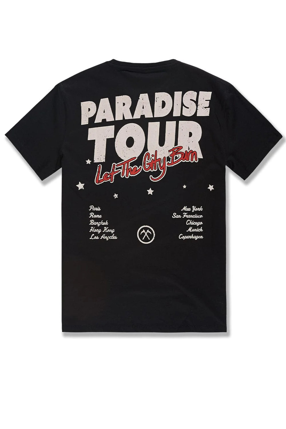 Jordan Craig -Paradise Tour T-Shirt -Black