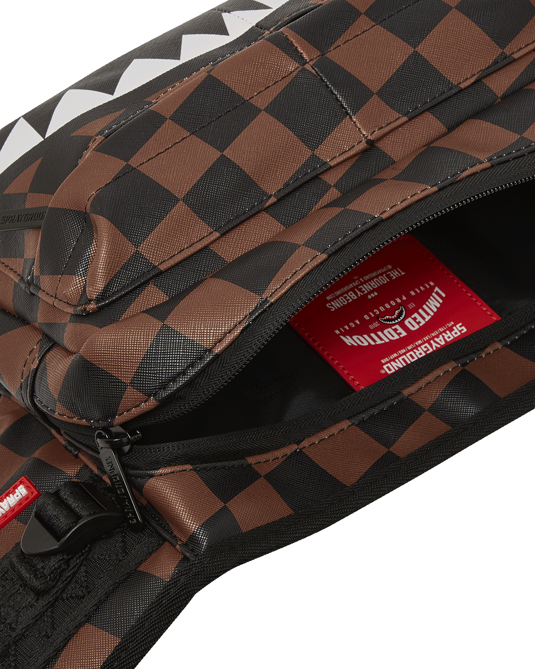 Sprayground Brown Fanny Pack 