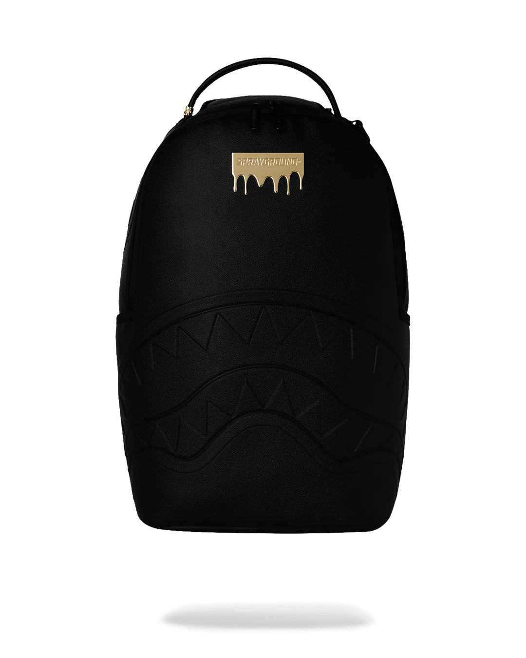 Sprayground- Gold Brick Drip Black Backpack