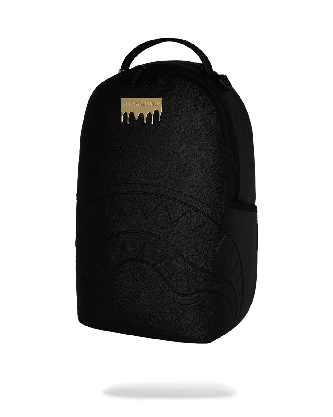 Sprayground- Gold Brick Drip Black Backpack
