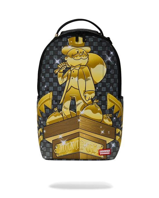 Sprayground - Monopoly Collab - Get The Gold Backpack