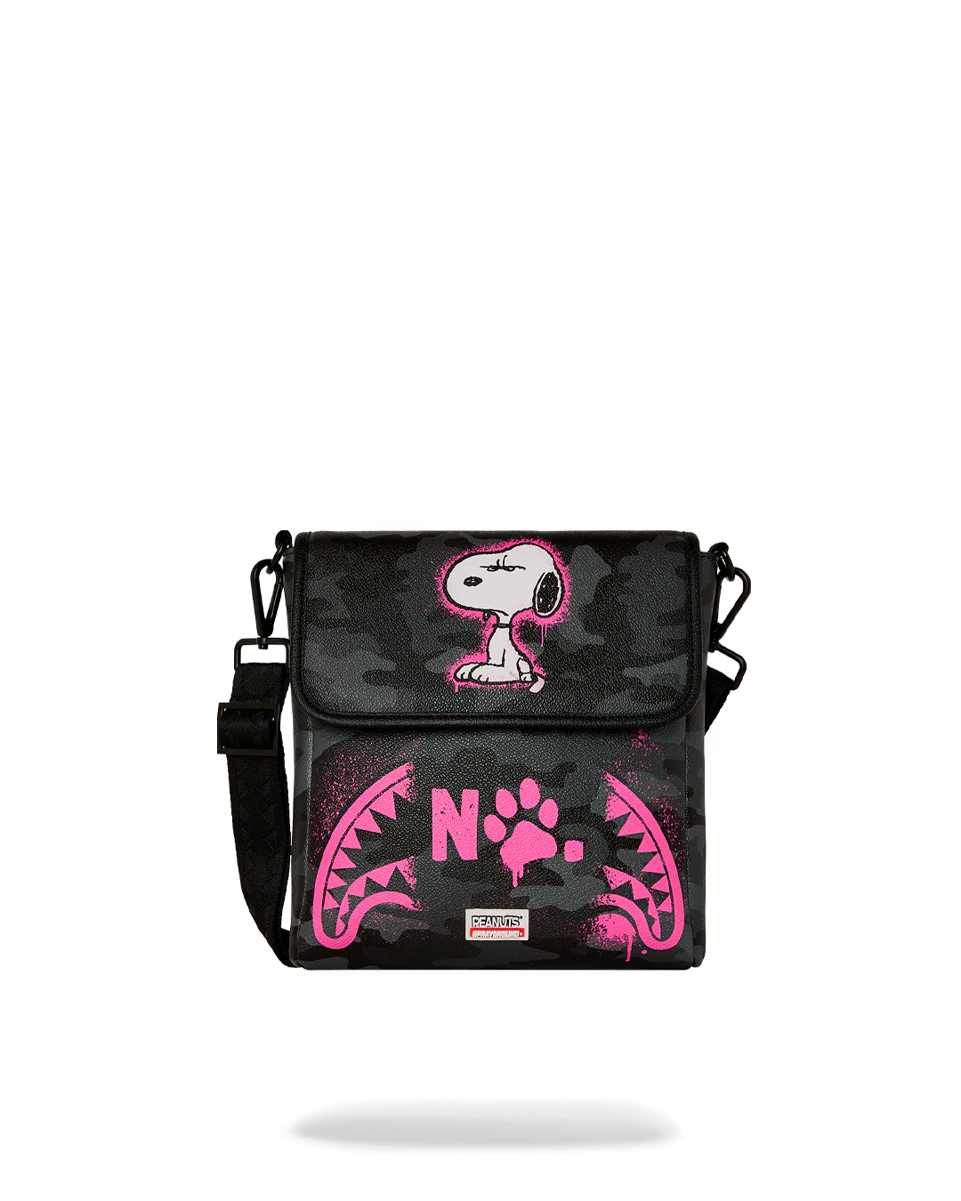 Sprayground Private Jet Shark Club Messenger Sling - Thumbnail 3