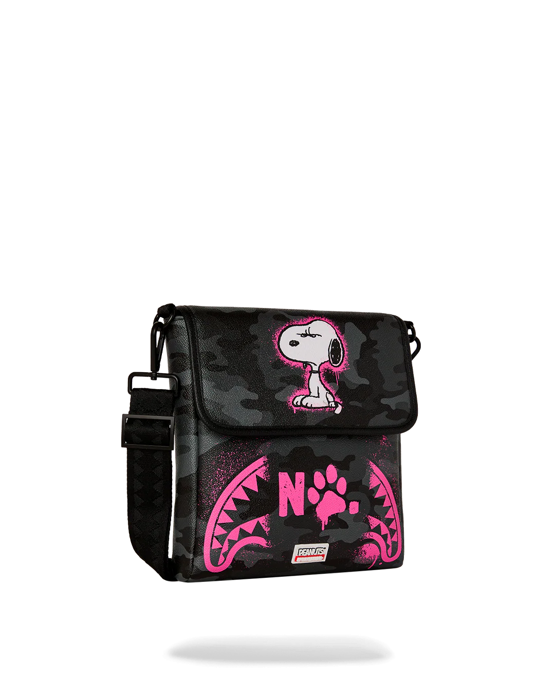 Sprayground Private Jet Shark Club Messenger Sling - Thumbnail 2