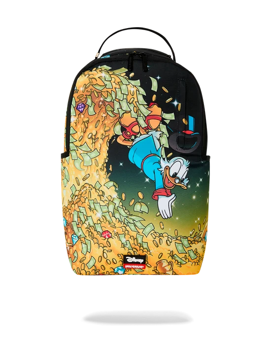 Sprayground - Scrooge McDuck Official Collab - Money Rider Backpack