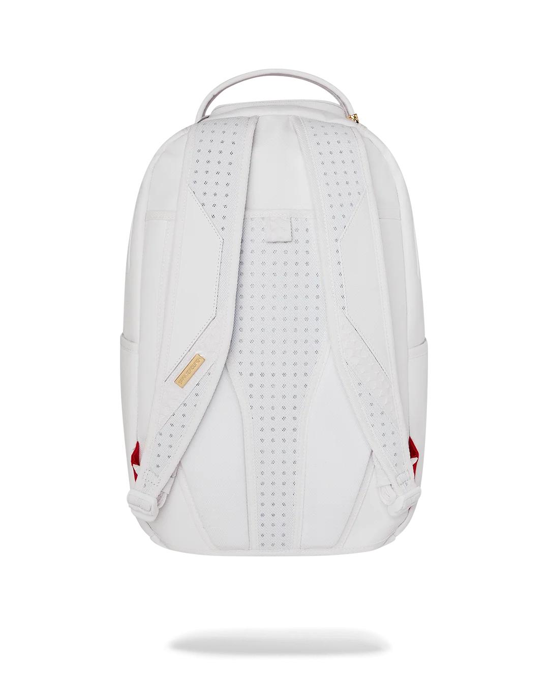 Sprayground- Gold Brick Luxe White Backpack